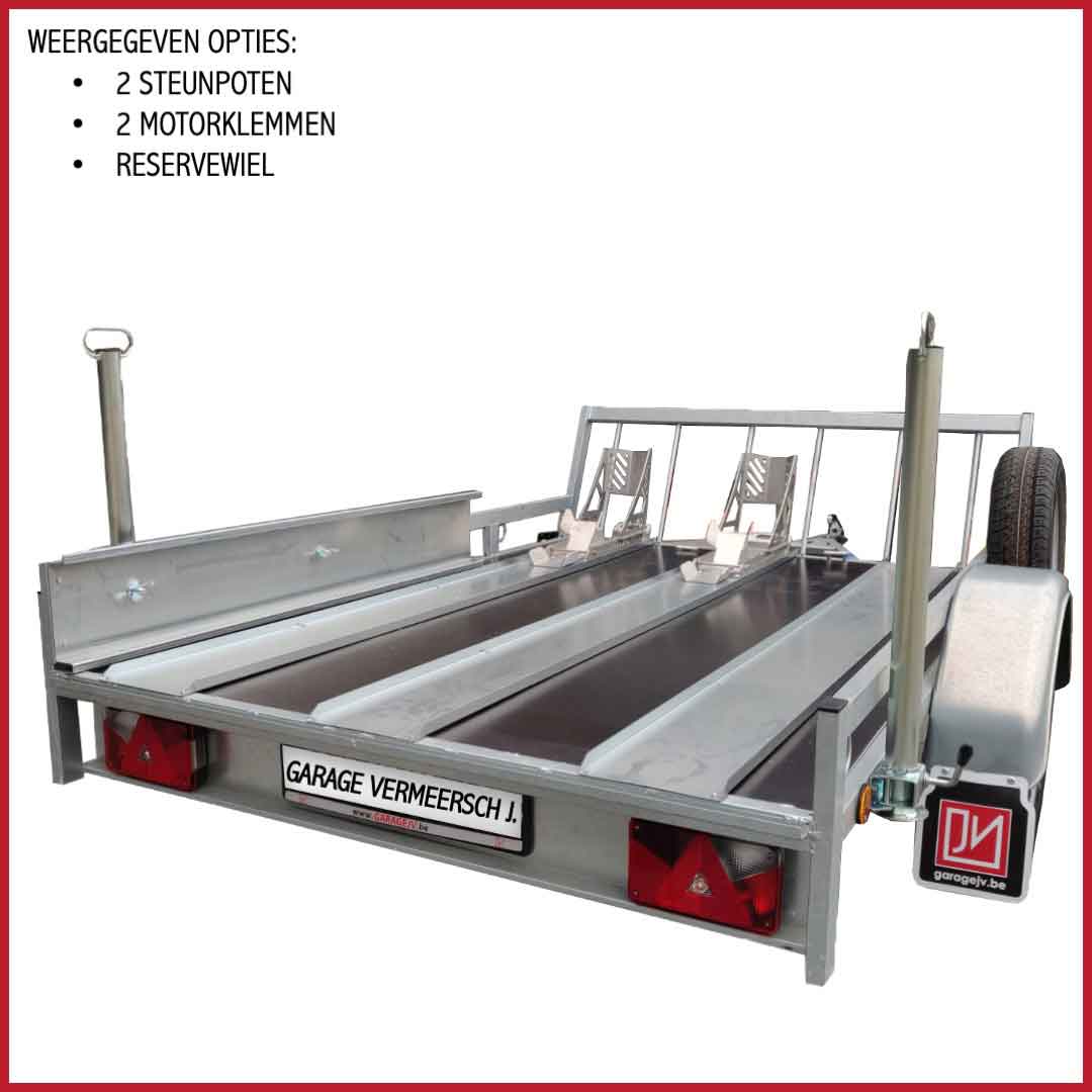 Afbeelding van 3-moto aanhangwagen
